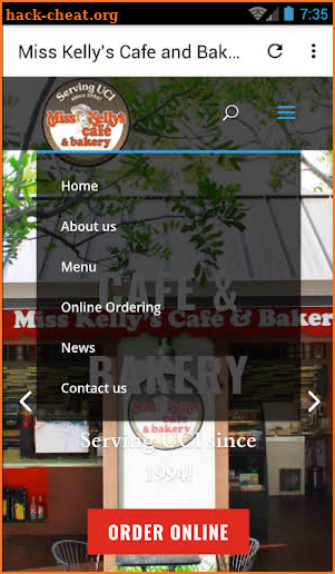 Miss Kelly's Cafe and Bakery screenshot