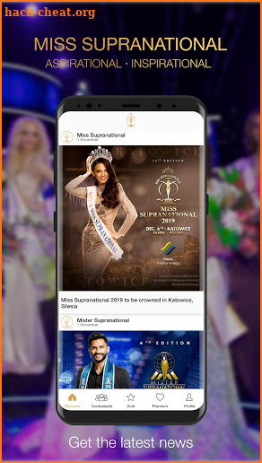 Miss Supranational screenshot