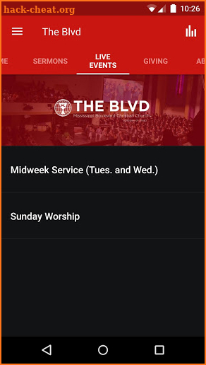 Mississippi Boulevard Church screenshot