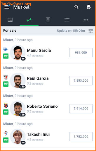 MISTER - Fantasy Soccer Game screenshot