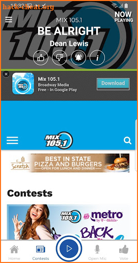 Mix 105.1 Utah screenshot