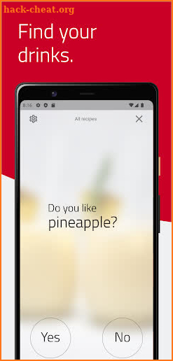 mixable, the cocktail app screenshot