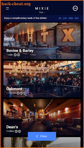 Mixie - A private social club screenshot