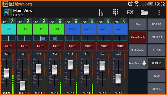 Mixing Station XM32 Pro screenshot