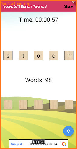 MixWords screenshot