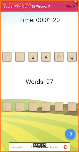 MixWords screenshot