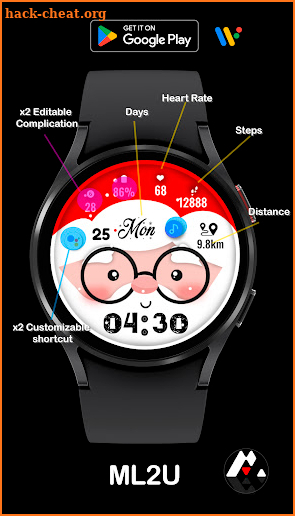 ML2U 138 Watch Face screenshot