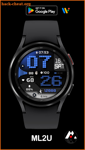 ML2U 149 Watch Face screenshot