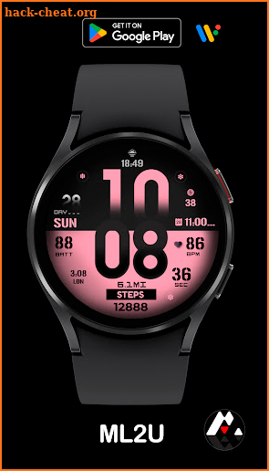 ML2U 152 Watch Face screenshot