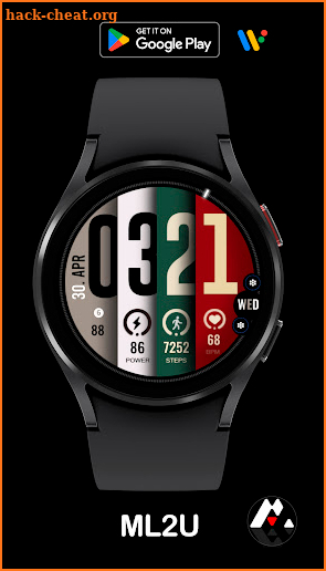 ML2U 185 Watch Face screenshot