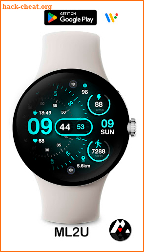 ML2U 215 Watch Face screenshot