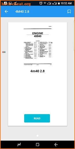 MM SERVICE MANUALS screenshot