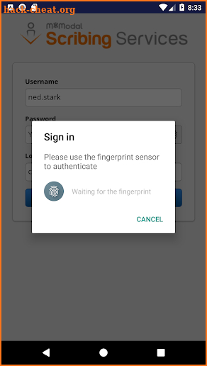 M*Modal Fluency For Scribing screenshot