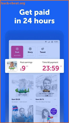 MNFST – Post and get paid screenshot