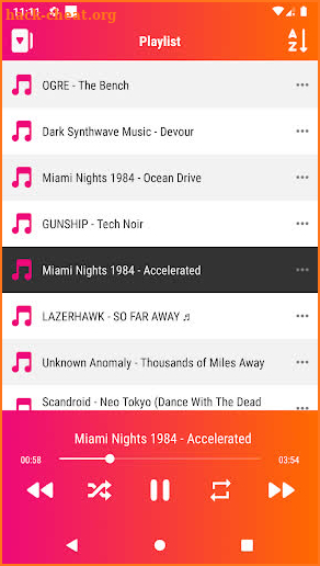 Mobidy Music screenshot