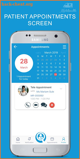 Mobihealth Consult screenshot