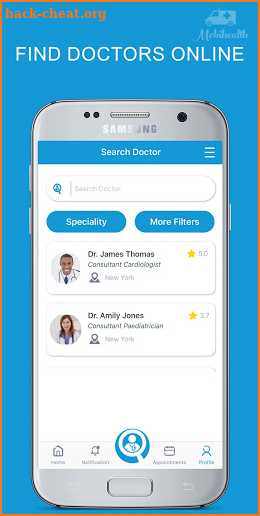 Mobihealth Consult screenshot