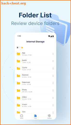 Mobile File Manager screenshot