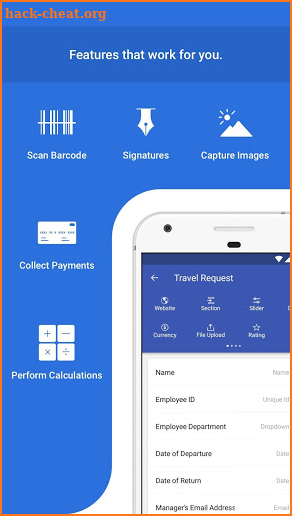 Mobile Forms App - Zoho Forms screenshot