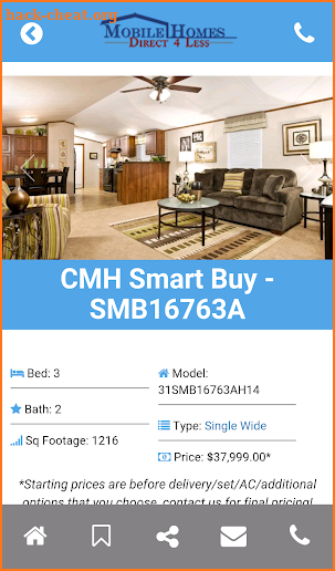 Mobile Homes Direct 4 Less screenshot