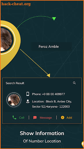 Mobile Number Location Tracker screenshot