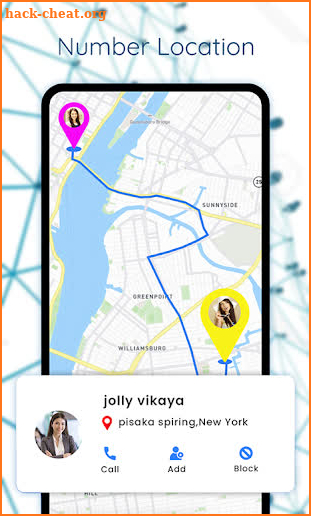 Mobile Number Location Tracker screenshot