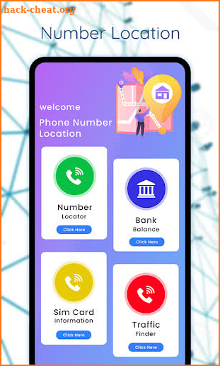 Mobile Number Location Tracker screenshot