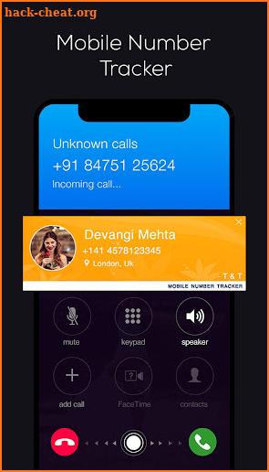 Mobile Number Tracker screenshot