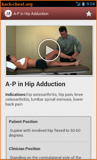 Mobile OMT Lower Extremity screenshot