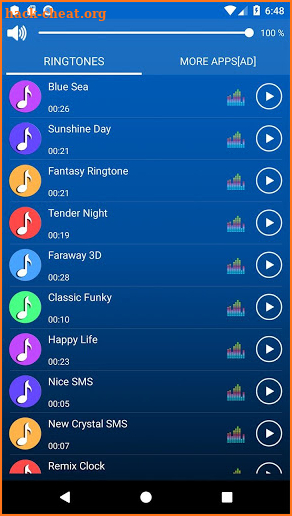 Mobile Phone Ringtones screenshot