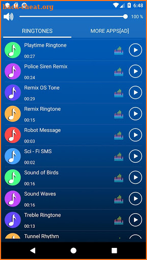 Mobile Phone Ringtones screenshot