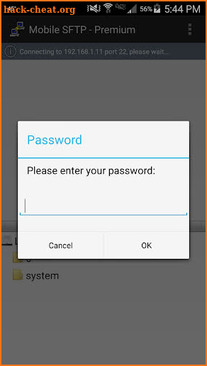 Mobile SFTP (Premium Version) screenshot