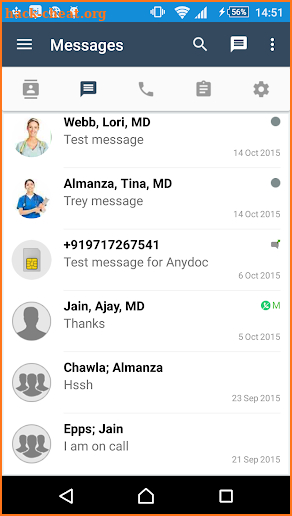 MobileCare screenshot