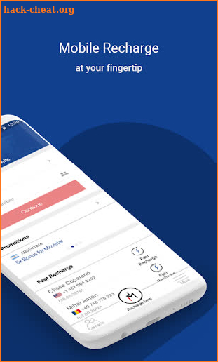 MobileRecharge: Mobile Top Up - Easy & Fast Refill screenshot