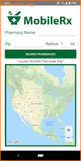 mobileRx screenshot
