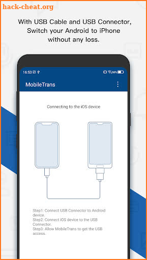 MobileTrans - Copy Data to iOS screenshot