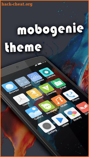 Mobogenie Theme (Authorized) screenshot