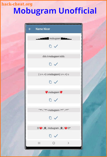 Mobugram Unofficial screenshot
