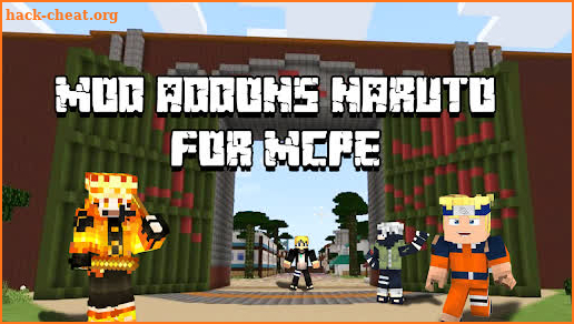 Mod addons Naruto for mcpe screenshot