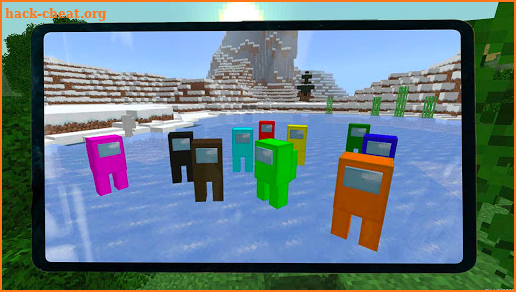 Mod Among Us for Minecraft PE + Skins & Map screenshot