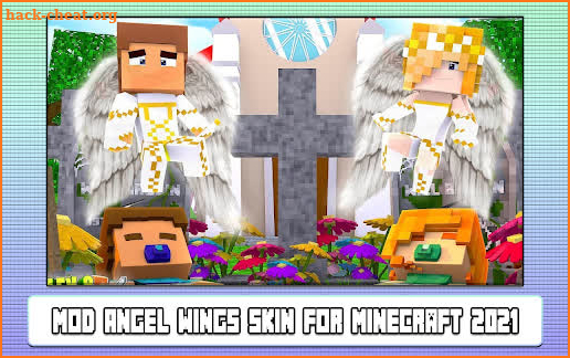 Mod Angel Wings Skin for Minecraft 2022 screenshot