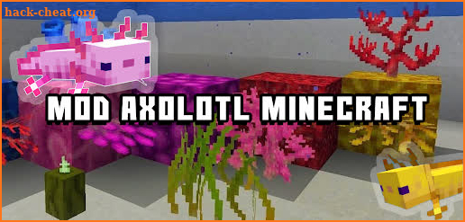 Mod axolotl minecraft screenshot