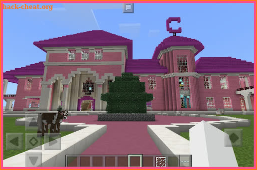 Mod Barbie Pink - Maps House MCPE screenshot