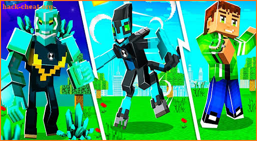 Mod BEN 10 mod for Minecraft screenshot