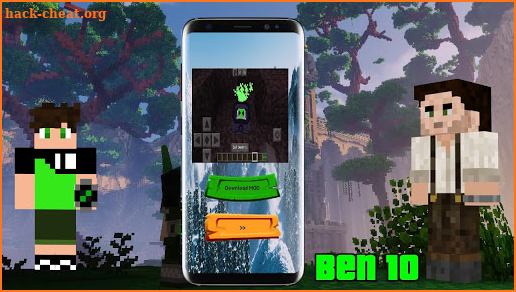 Mod Ben Alien 10 Minecraft screenshot