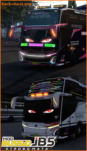 Mod Bussid JB5 Strobo Mata screenshot