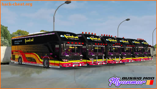 Mod Bussid Myanmar screenshot