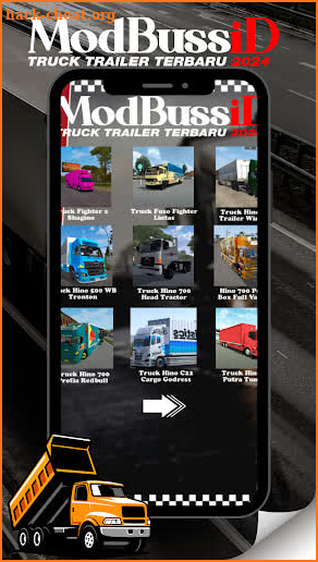 Mod Bussid Truck Trailer 2025 screenshot