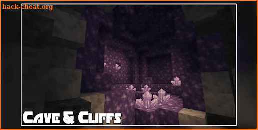 Mod Caves and Cliffs Update for MCPE screenshot