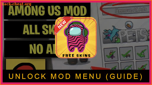 Mod for among us,Free skins menu Imposter (guide) screenshot